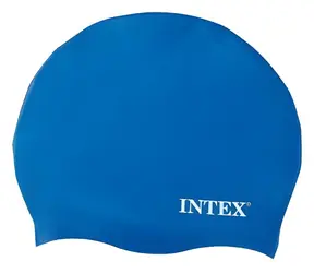 INTEX 55992 Czepek pływacki niebieski / Silikon / od 8 lat