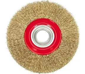 Vorel Druciana szczotka boczna 125 mm / Szczotka / Drut mosiężny