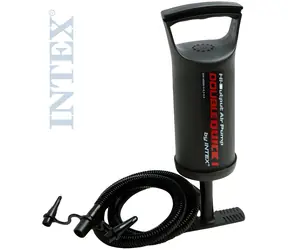 Pompa INTEX DOUBLE QUICK / Ręczna dwustronnego działania / 3 dysze / 29 cm