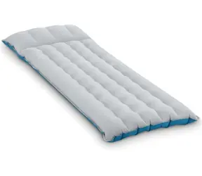Materac kempingowy dmuchany INTEX / 67 x 184 x 17 cm / nośność 136 kg