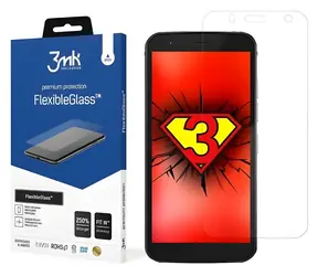 3mk FlexibleGlass CAT S52 / Szkło hybrydowe / Antybakteryjne / 7H