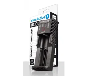 Ładowarka akumulatorów litowo ION i Ni-MH UC-100C z funkcją powerbanku / Ładowarka akumulatorów