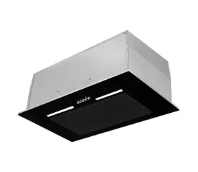 MpM MpM-54-OWS-02 srebrny / Okap / komin / szerokość 52 cm / wydajność 626 m3/h / LED / klasa C