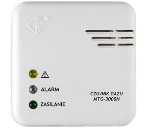 Kidde MTG-3000H / Detektor gazu / Czujnik katalityczny / Sygnalizacja akustyczna i optyczna / 12V DC