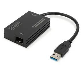 Digitus USB-A - RJ45/SFP / Karta sieciowa / Gigabit Ethernet / 1 Gb/s / RTL8153