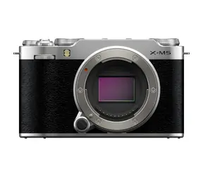 Fujifilm X-M5 srebrny / Aparat bezlusterkowy / korpus / X-Trans CMOS 4 / 26 Mpix / dotykowy LCD / Wi-Fi