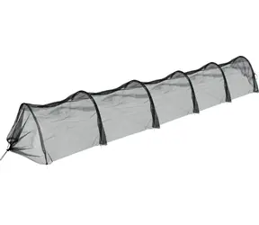 Tunel do ochrony roślin FLO czarny 3 m / Stal ocynkowana / 300x45x45 cm