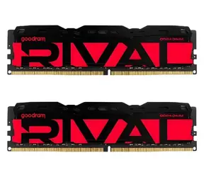 Goodram RIVAL Radiant red / RAM / 32 GB (2x16 GB) / DDR4 / 3200 MHz / CL16 / DIMM