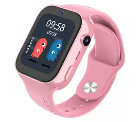 Garett Kids Twin 2 4G różowy / Smartwatch / 1,83" / SOS / SIM / GPS / Wi-Fi / IP67 / Android i iOS