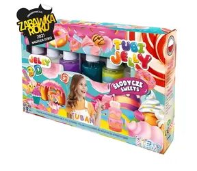 Zestaw Tubi Jelly Tuban / 6 kolorów / kreatywna zabawka dla dzieci