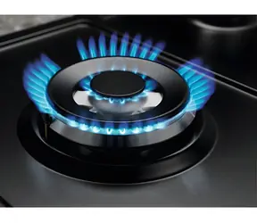 EGS6436RK czarny / Płyta gazowa / Do zabudowy / 4 palniki / Palnik wok / 60 cm