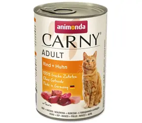 Animonda Carny Adult wołowina, kurczak / Karma w puszce dla kotów / 400 g
