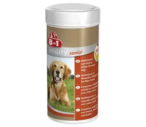 Tabletki 8IN1 Multivitamin Senior dla psów / 70 tabletek / Karma uzupełniająca