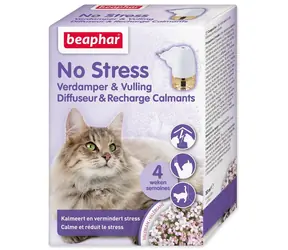 Zestaw Beaphar No Stress dla kota / Dyfuzor z wkładem / uspokajające feromony / 30 ml