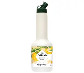 Giffard Banana Fruit do mieszanki 1 l / Syrop wzmacniający / smak owocowy