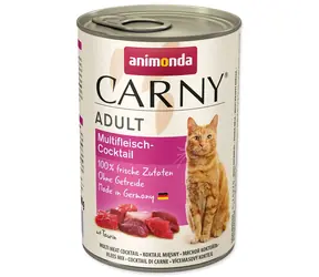 Animonda Carny Adult wołowina, kurczak, dziczyzna / Karma w puszce dla kotów / 400 g