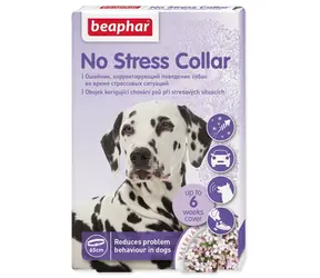 Beaphar No Stress 65 cm / Obroża dla psa / uspokajająca / lawenda i waleriana / skuteczna przez 6 tygodni