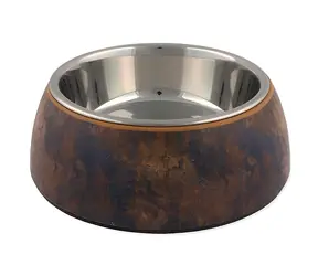 DOG FANTASY Bowl Gallery 450 ml / Na karmę i wodę / Łatwa w utrzymaniu
