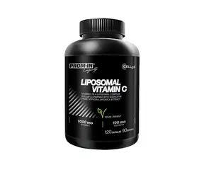 Prom-In Liposomal Witamina C 120 cps / Suplement diety / Forma liposomalna / Z kwercetyną
