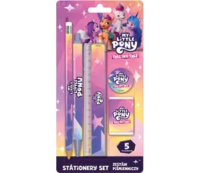 Zestaw do pisania ASTRA My Little Pony / Zestaw przyborów szkolnych / 5 szt.