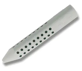 Uchwyt gumowy Faber-Castell szary / gumowy / trójkątny / 9 cm / strefa GRIP