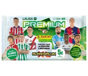 PANINI La Liga 2024/2025 Adrenalyn Premium Card Pack / Karty kolekcjonerskie / Piłka nożna