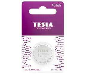 TESLA CR2032 / Bateria guzikowa / litowa / 1 szt. / blister