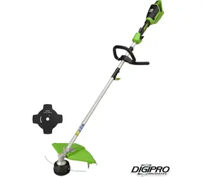 Greenworks GD24X2TX / Trymer akumulatorowy / 2x24 V