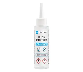 Natec Raccoon IPA Cleaner / Środek czyszczący / alkohol izopropylowy 99,8% / 100 ml