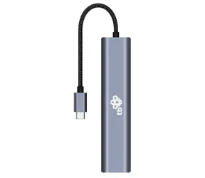 TB Touch USB-C 6w1 szary / Hub / HDMI / RJ-45 / USB 3.1 / PD