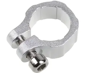 Zacisk węża Lamptron 10 mm srebrny / Zacisk do chłodzenia wodnego / Średnica 10 mm