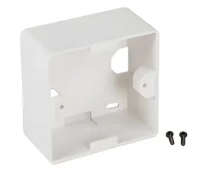 Puszka instalacyjna natynkowa EFB biała / Puszka instalacyjna / 80x80x40 mm / do modułów Keystone