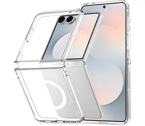 Tech-Protect FlexAir Hybrid MagSafe transparentny / Etui / Samsung Galaxy Z Flip8 / MagSafe