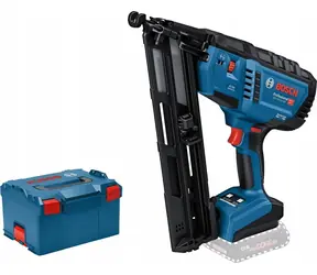 BOSCH GNH 18V-64 MD Professional / Gwoździarka akumulatorowa do drewna / 18 V / do 64 mm / bez akumulatora i ładowarki / L-BOXX