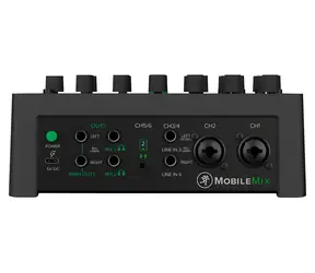 Mackie MobileMix czarny / Mikser / 8 kanałów / Bluetooth / USB-C / bateria