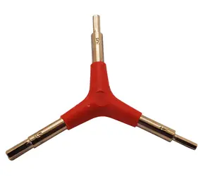 Klucz do kół RULYT Y / klucz imbusowy 4 mm, 5 mm, 6 mm / stal / rękojeść plastikowa