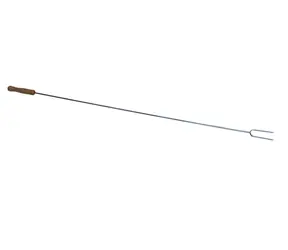 Widelec do pieczenia Rulyt 100 cm / Widelec do pieczenia / Stal, rękojeść drewniana