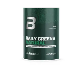 BioTech Daily Greens Natural 390 g / Suplement diety / sypki / wegański