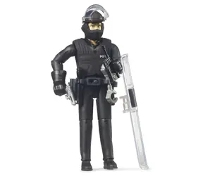 Bruder BWORLD Figurka policjanta Heavy Duty / od 4 lat