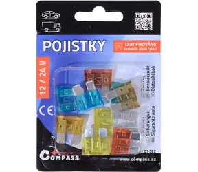 Zestaw bezpieczników do ostrzy Compass 10 szt. / Zestaw bezpieczników