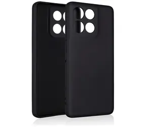 Etui silikonowe Beline czarne / Etui silikonowe / Motorola Moto G86 Power 5G