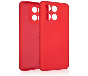 Etui silikonowe Beline czerwone / Etui silikonowe / Motorola Moto G86 Power 5G