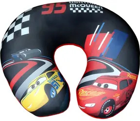 Poduszka podróżna SEVEN dla dzieci CARS / Poduszka podróżna / Poduszka na szyję / Średnica 21 cm / Od 3 lat