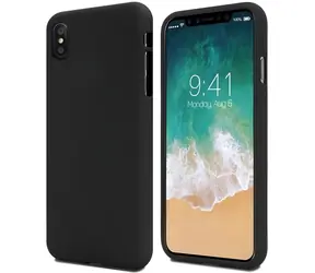 Etui Mercury Soft czarne / Etui do Samsung Galaxy A54 5G / TPU / Matowe