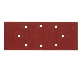 Papier ścierny Vorel 240x93 mm P80 / Papier ścierny / 240x93 mm / Ziarnistość P80 / Z otworami / 5 szt.
