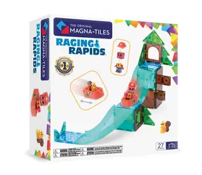 MAGNA-TILES Magnetyczny zestaw konstrukcyjny Raging Rapids / 27 elementów / od 3 lat