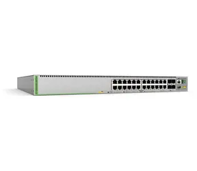 Przełącznik stosu L3 Allied Telesis PoE+ 20x GbE + 4X Multi-Gig szary / Przełącznik / 24 porty / Zarządzalny L3 / PoE+ / Stosowalny