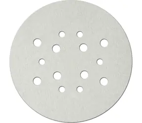 Krążki ścierne Dedra Velcro 225 mm białe / Krążek ścierny / Ziarnistość P80 / 5 szt.