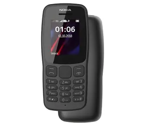Nokia 106 czarny / Telefon komórkowy / Przyciskowy / Klasyczny
