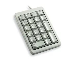 Cherry NumPad US układ szary / klawiatura numeryczna / USB / 21 klawiszy / 1,75 m